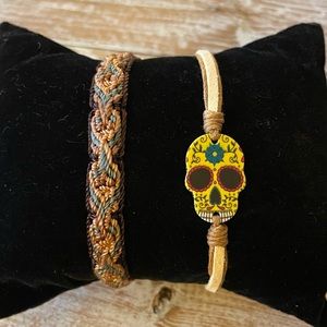 🕉️2 Adjustable Handmade Bali Bracelets🕉️ 🆕